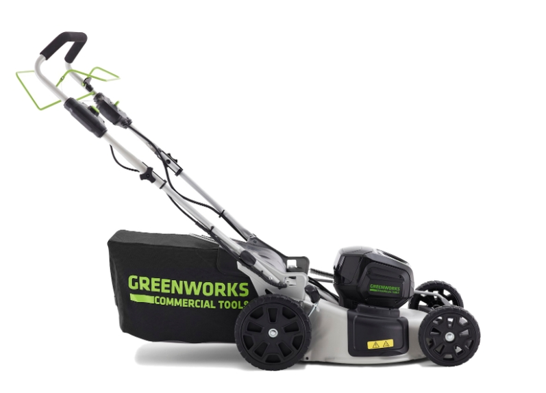 Газонокосилка аккумуляторная Greenworks GC82LM51, 82В, 51см, бесщеточная Газонокосилка аккумуляторная Greenworks GC82LM51, 82В, 51см, бесщеточная